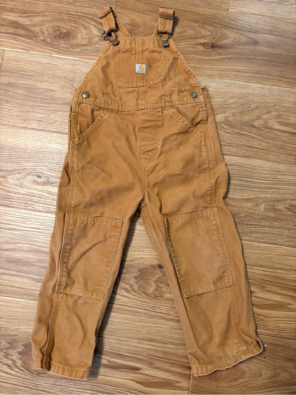 Carhartt Kids' Tan Workwear Overalls
